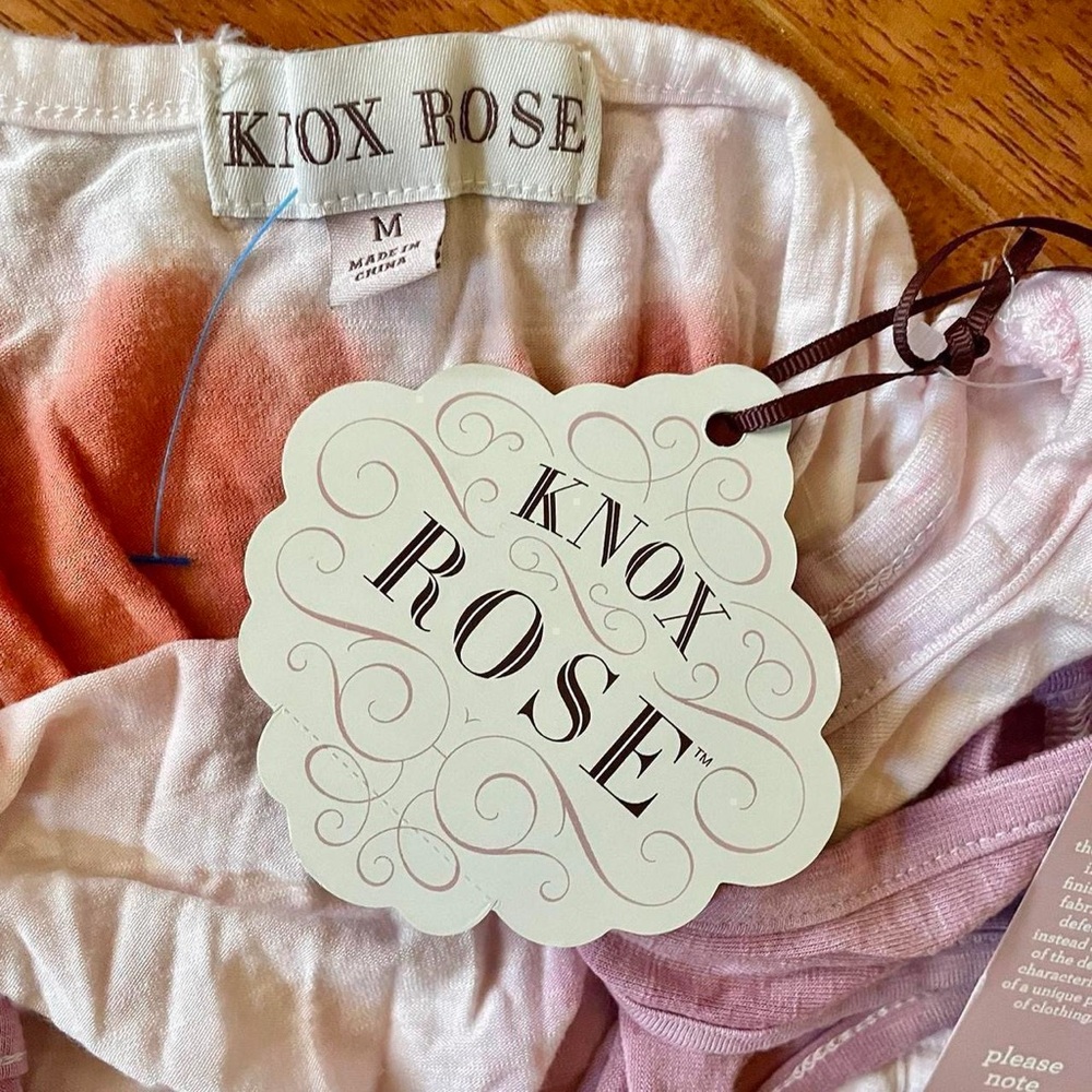 Knox Rose Tie-Dye Boho Midi Dress – Size M - Picture 4 of 8